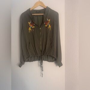 Oliva Jacket with Floral Embroidery -Size L